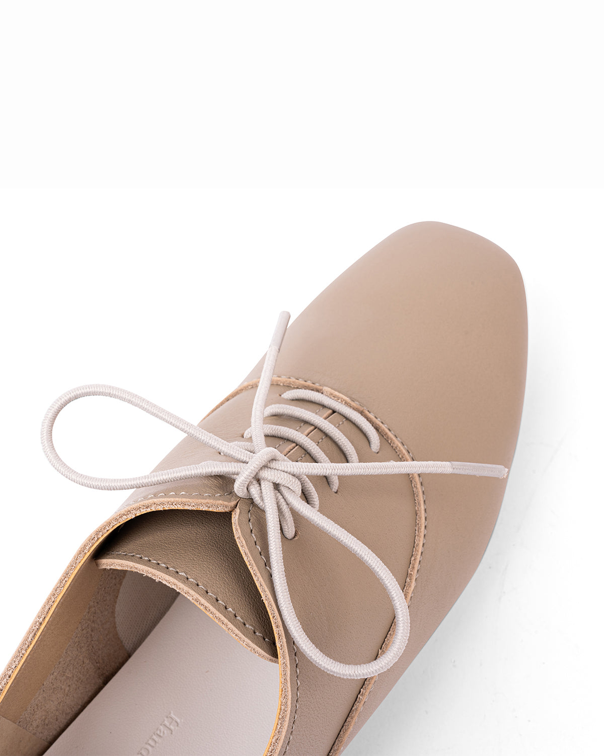 Mina Lace Ups - Cement Beige