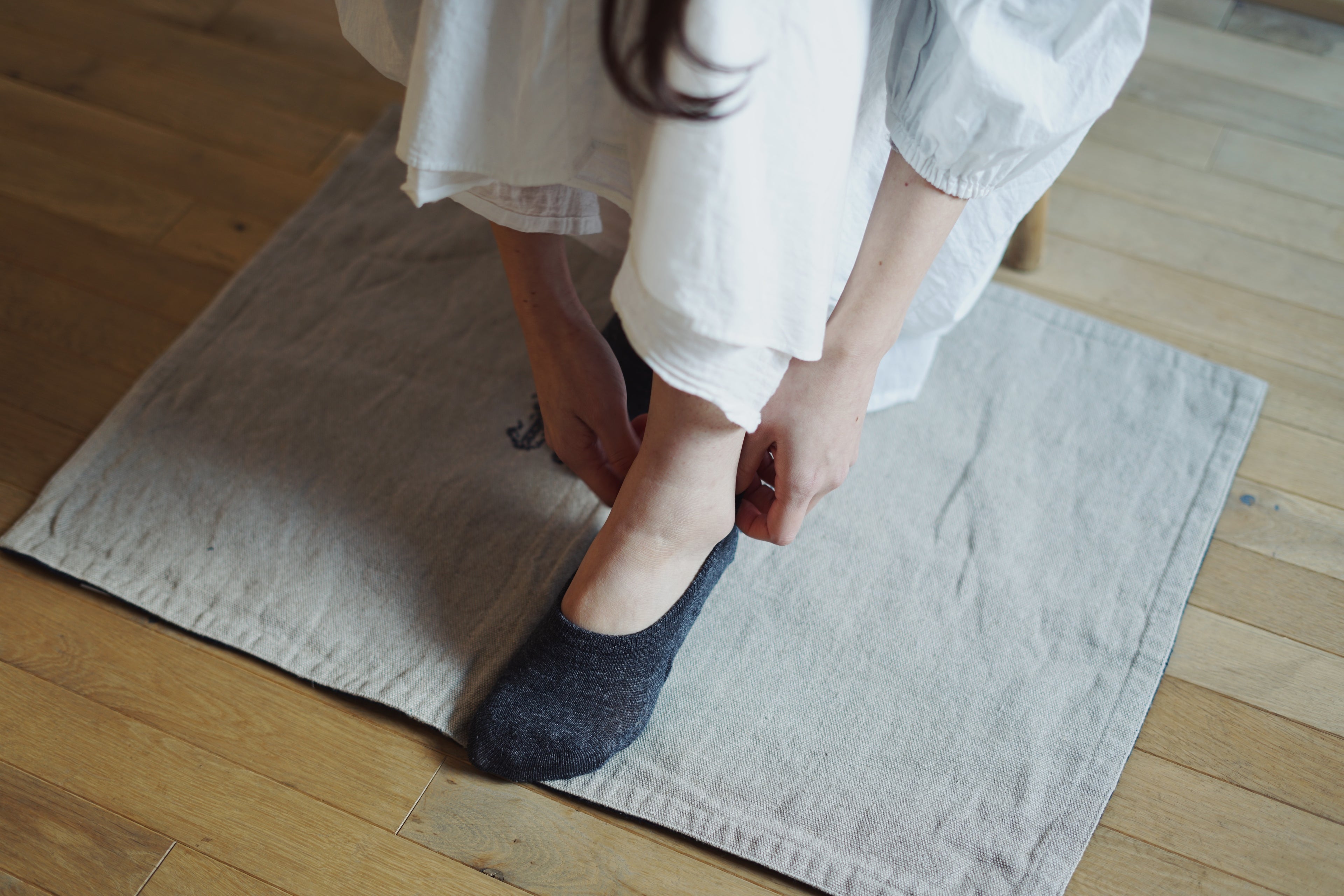 Ramie Cotton No-show Liners