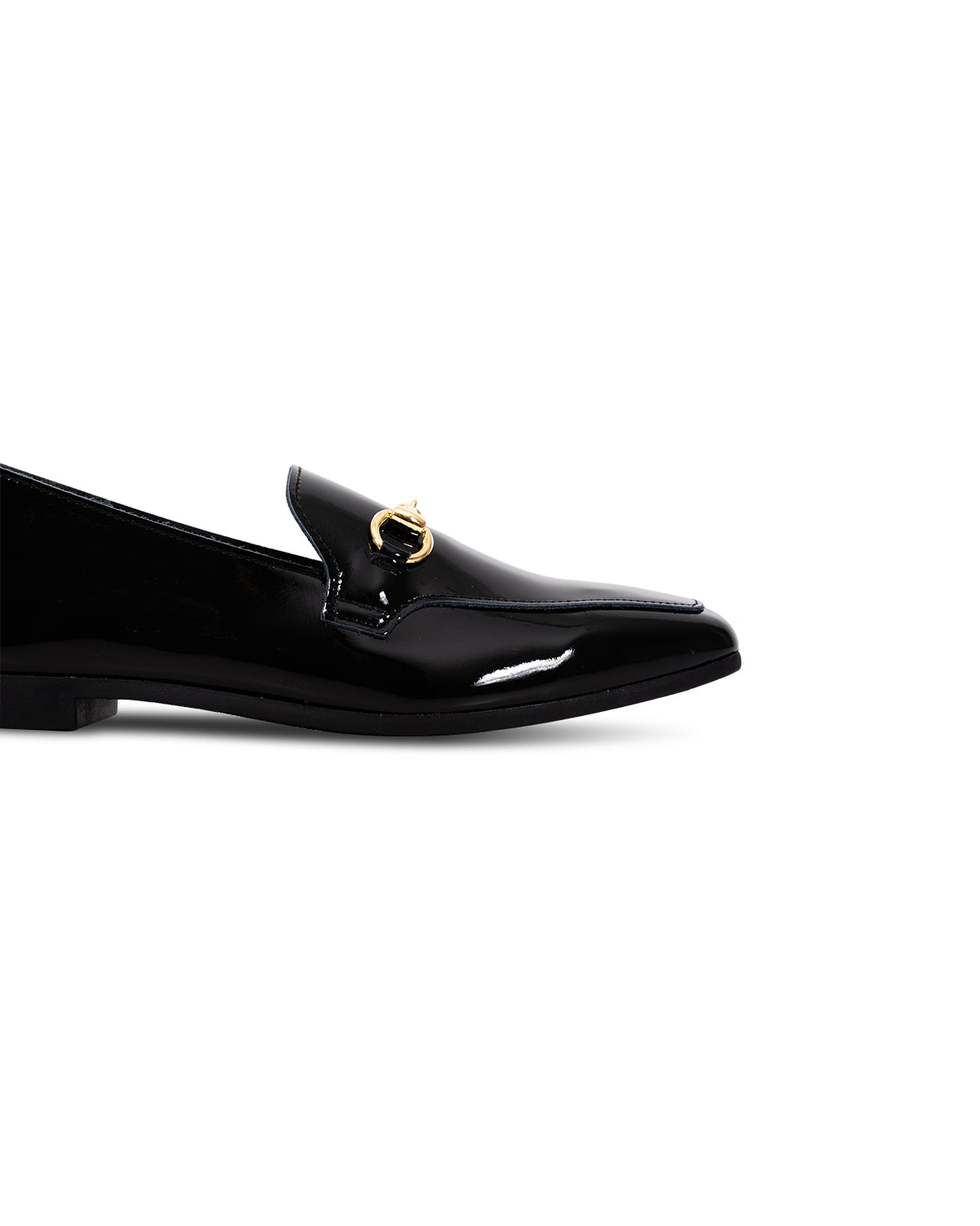 Celina Loafers - Shiny Black