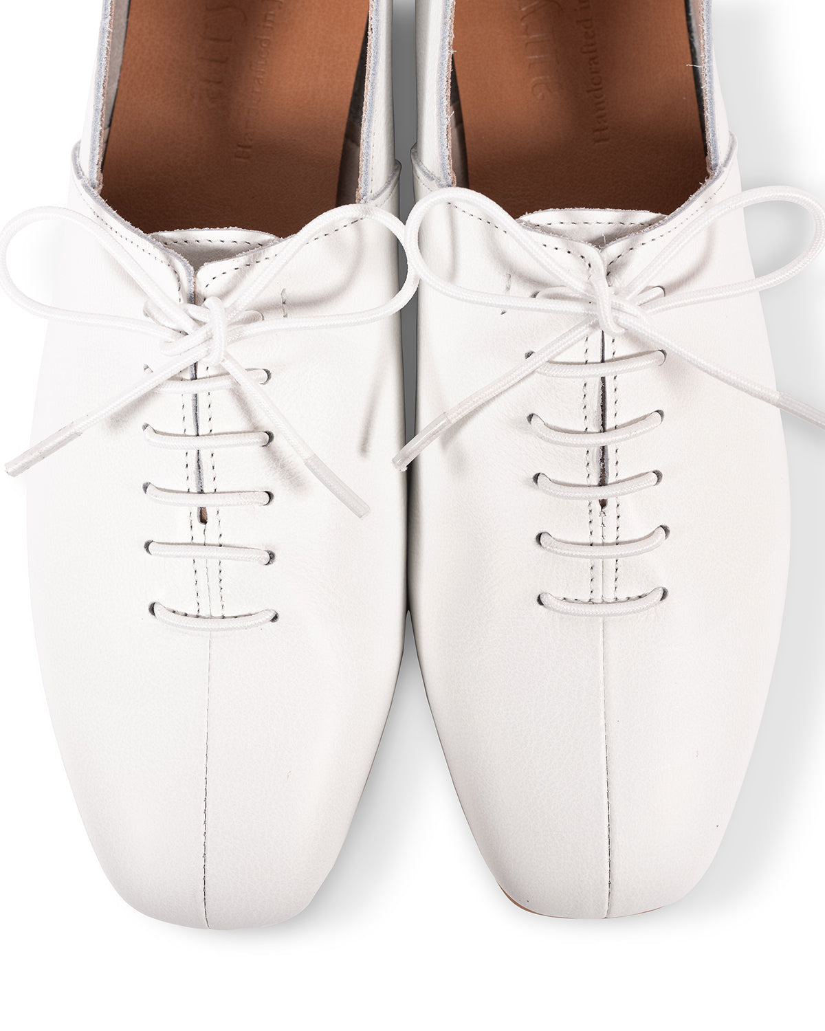 Sara Lace Ups - Snow White