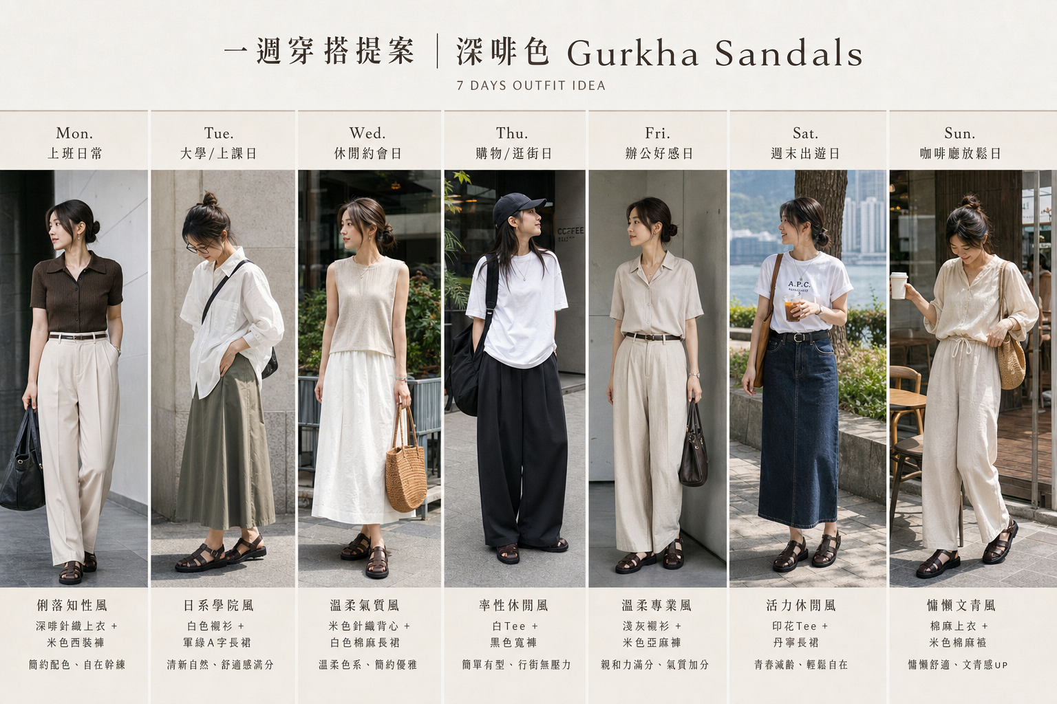 Cara Gurkha Sandals - Dark Brown