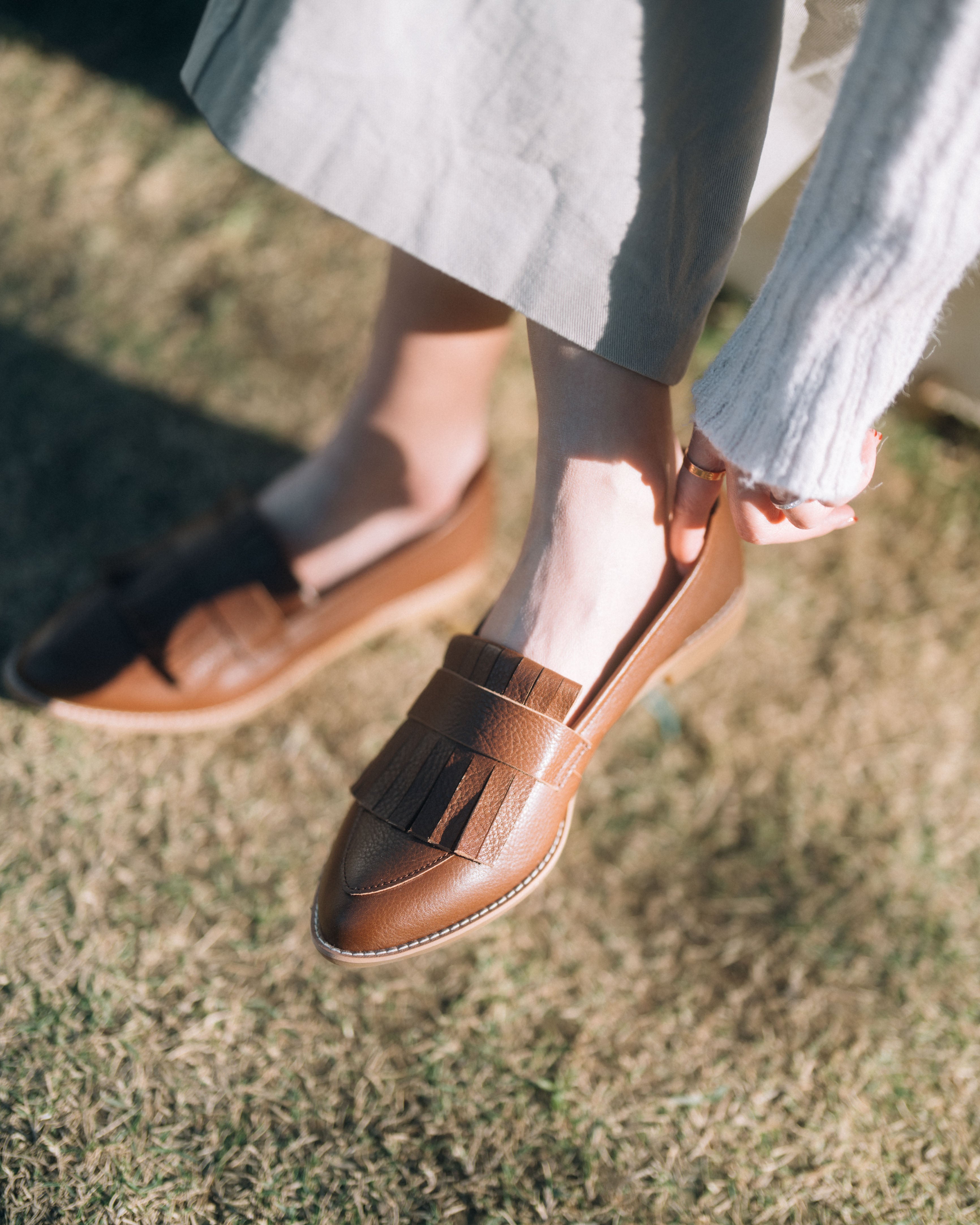 Amelie Loafer - Walnut Brown