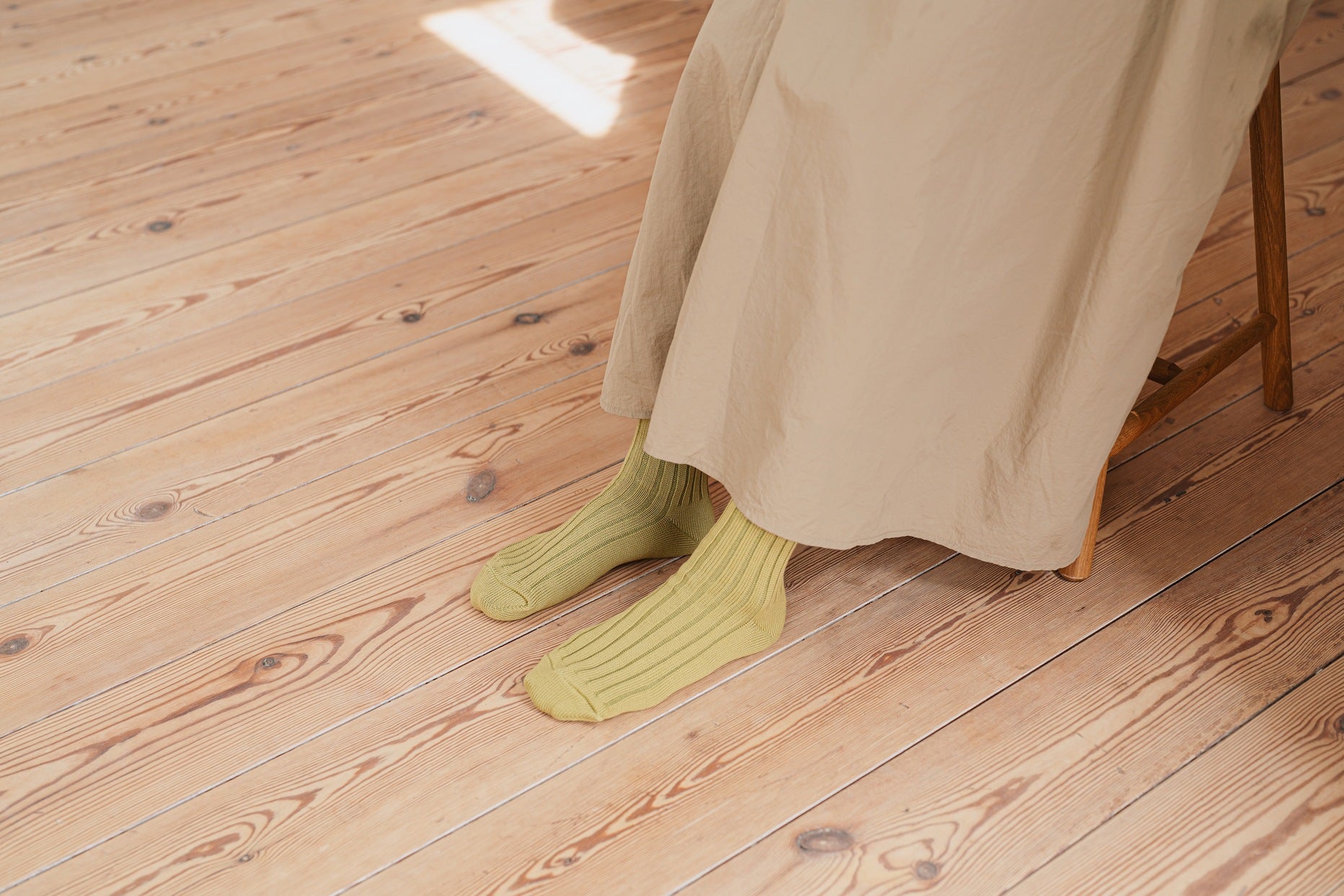 Egyptian Cotton Ribbed Socks