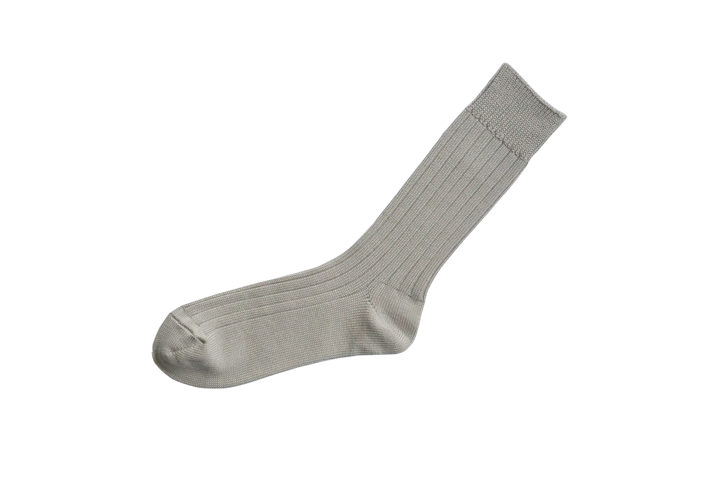 Egyptian Cotton Ribbed Socks