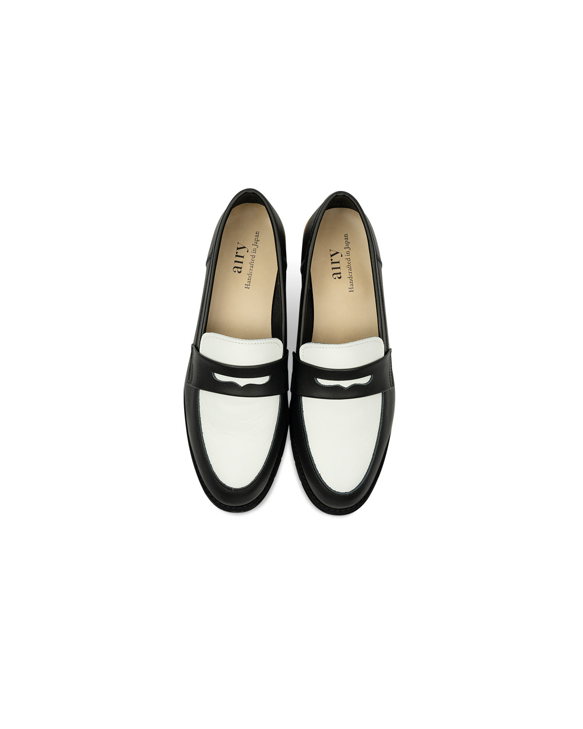 Penny Loafers - Black n White
