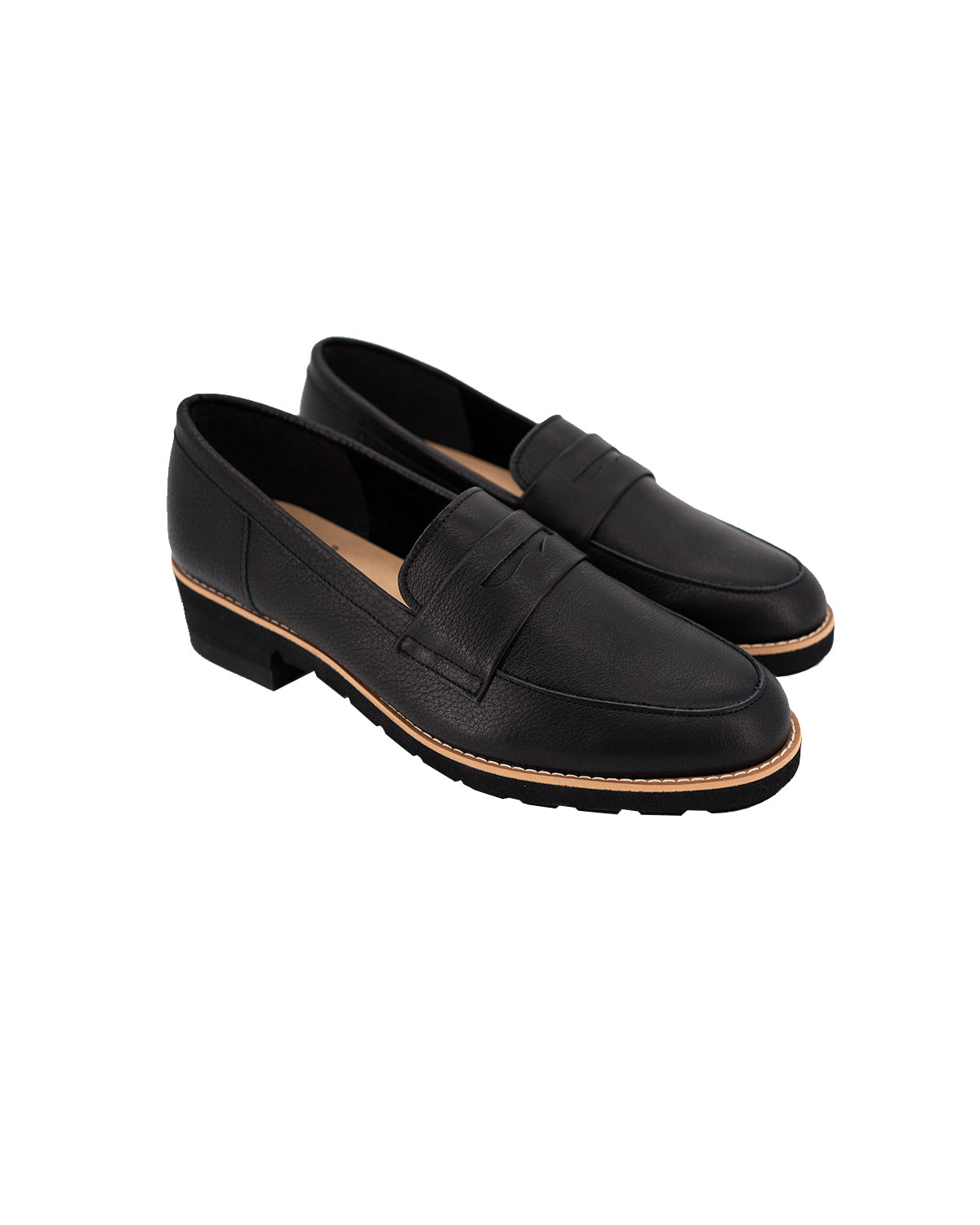 Penny Loafers - Leather Black