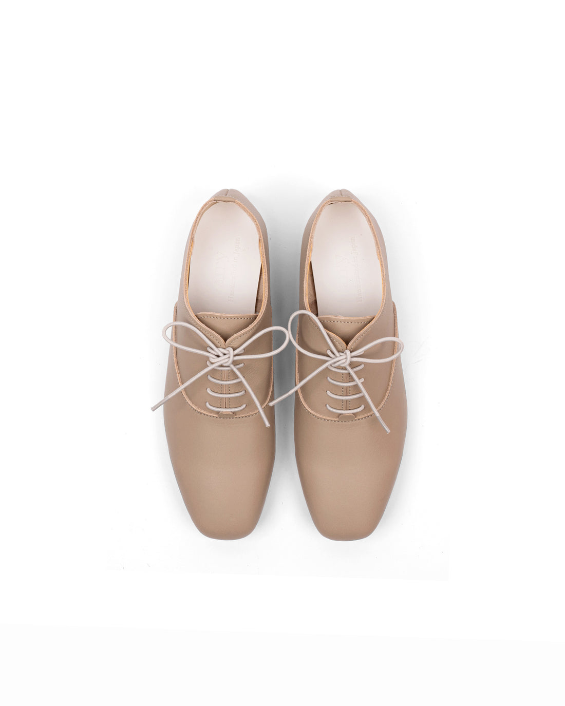 Mina Lace Ups - Cement Beige