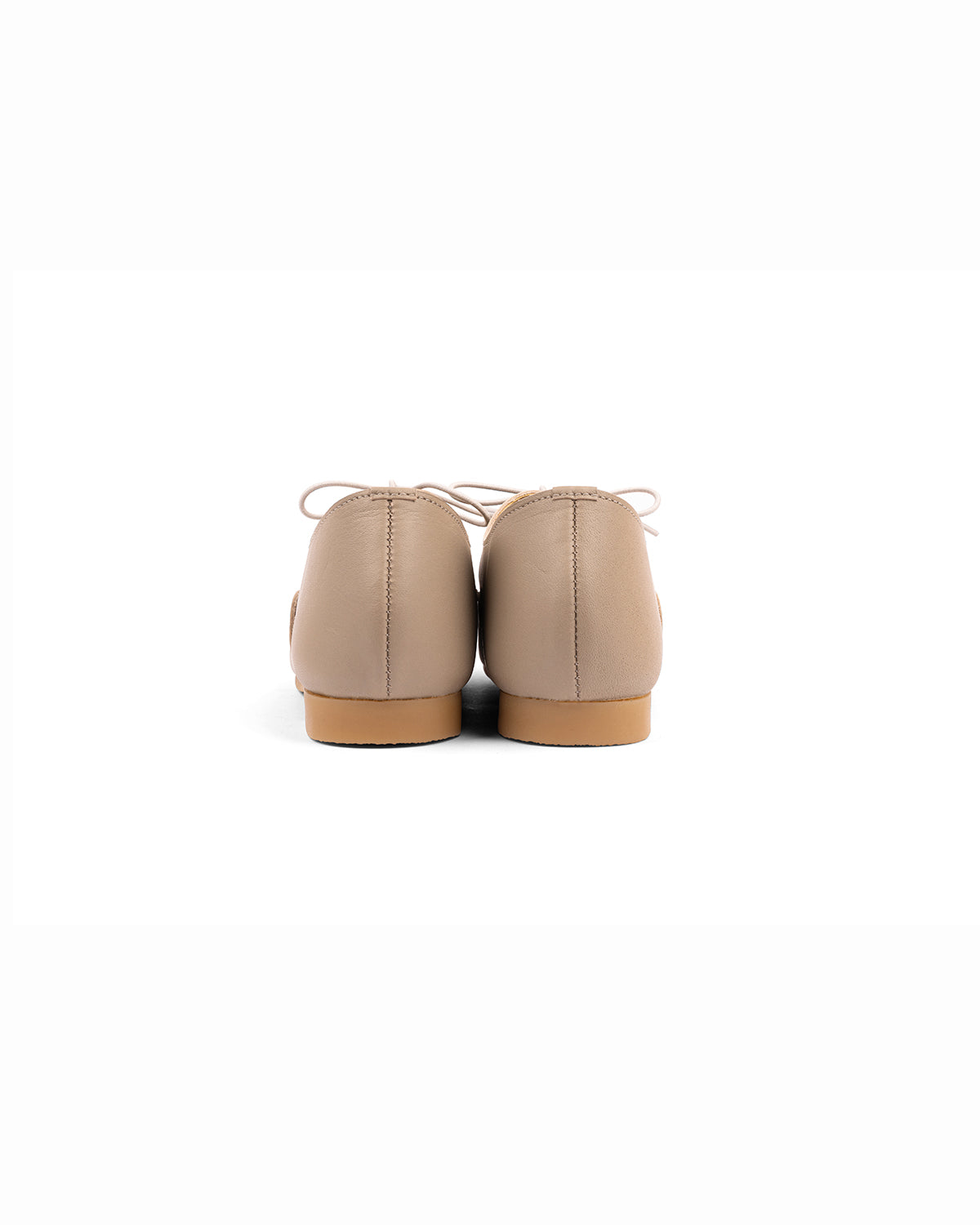 Mina Lace Ups - Cement Beige