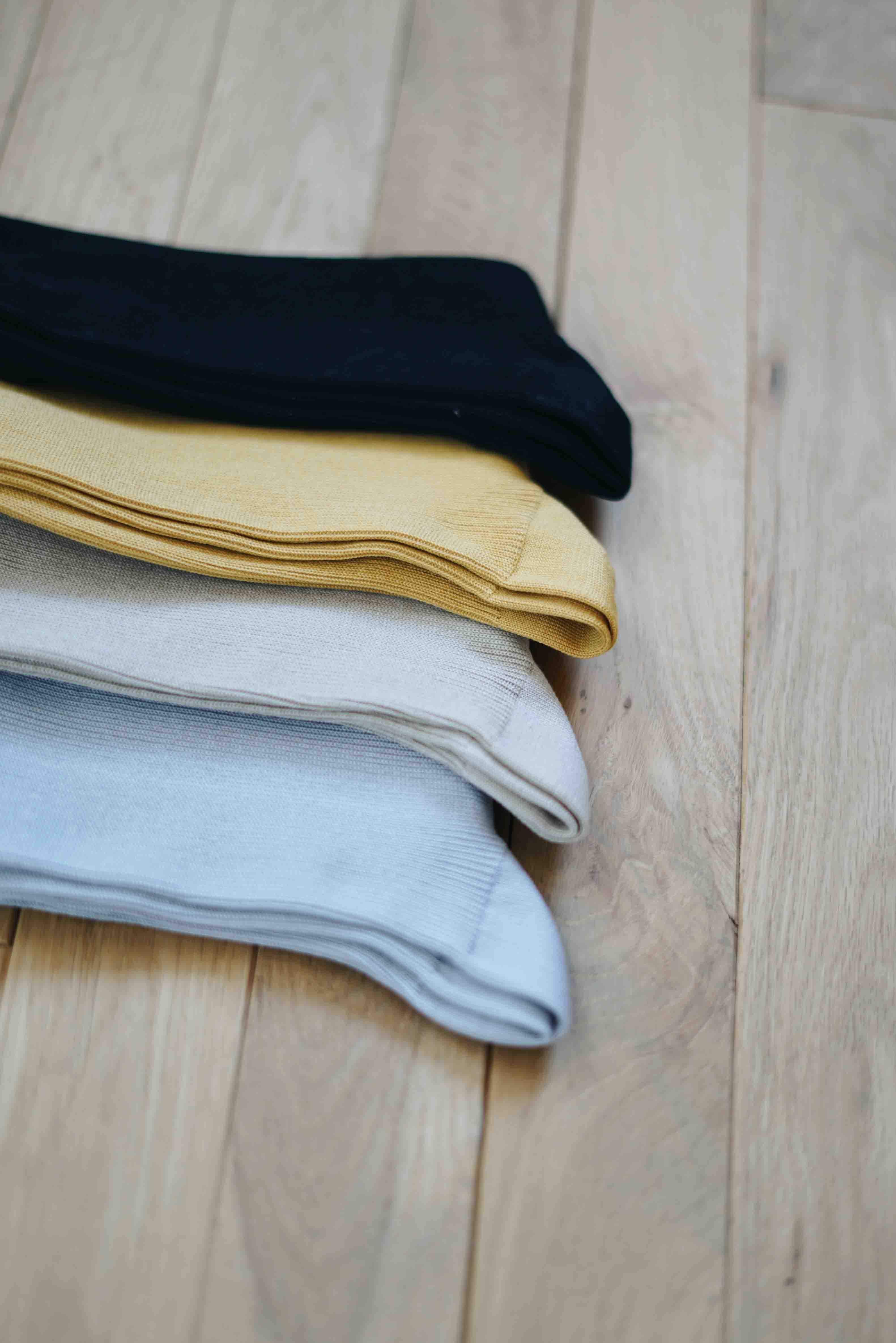 Giza Cotton Ribbed Socks