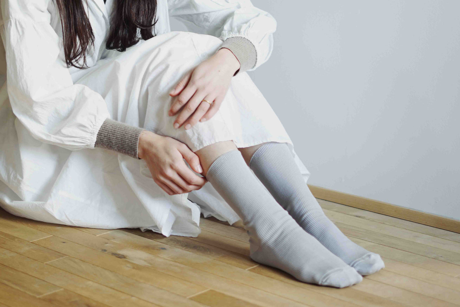 Giza Cotton Ribbed Socks