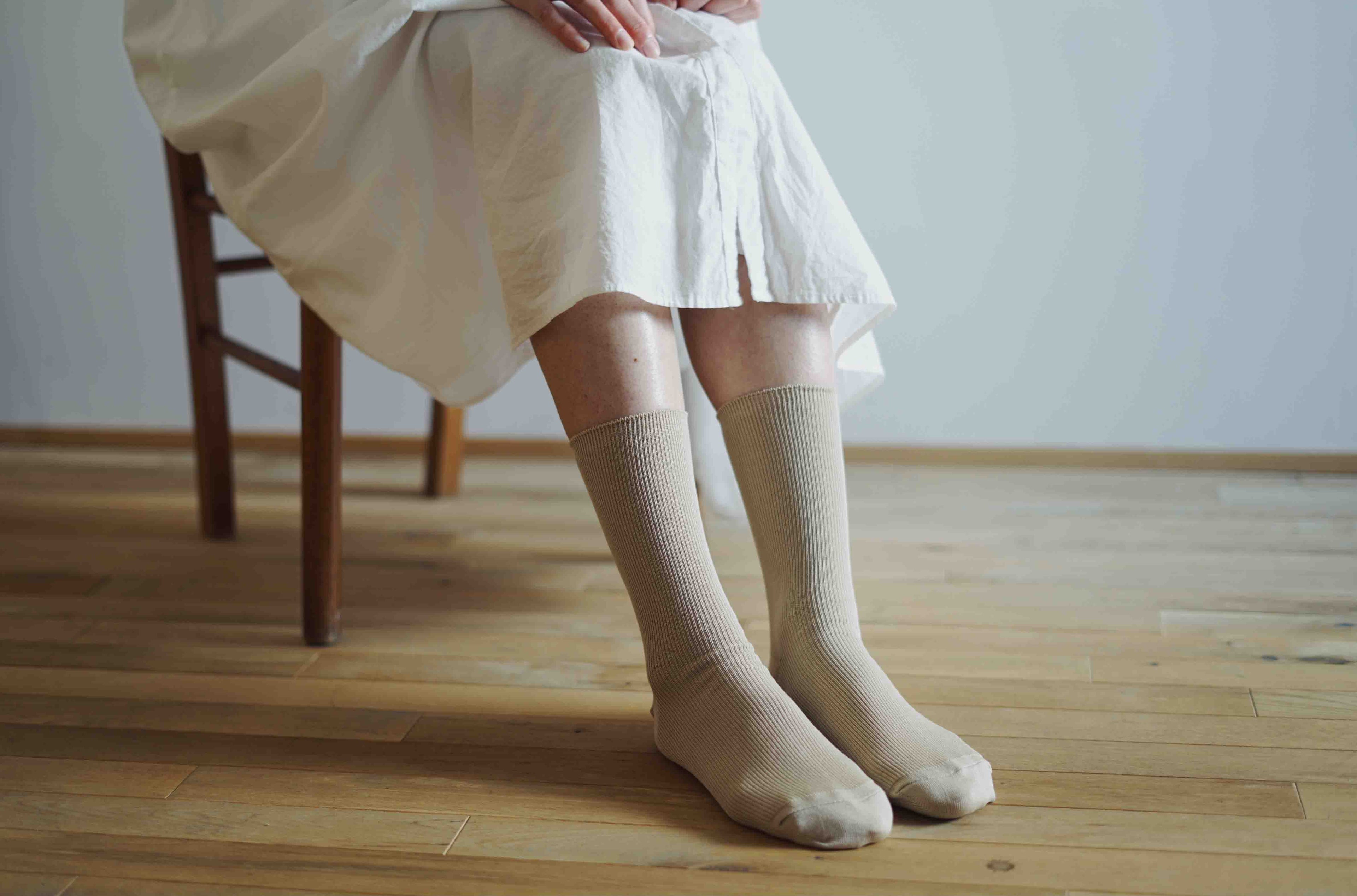 Giza Cotton Ribbed Socks