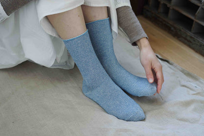 Cotton Silk Socks