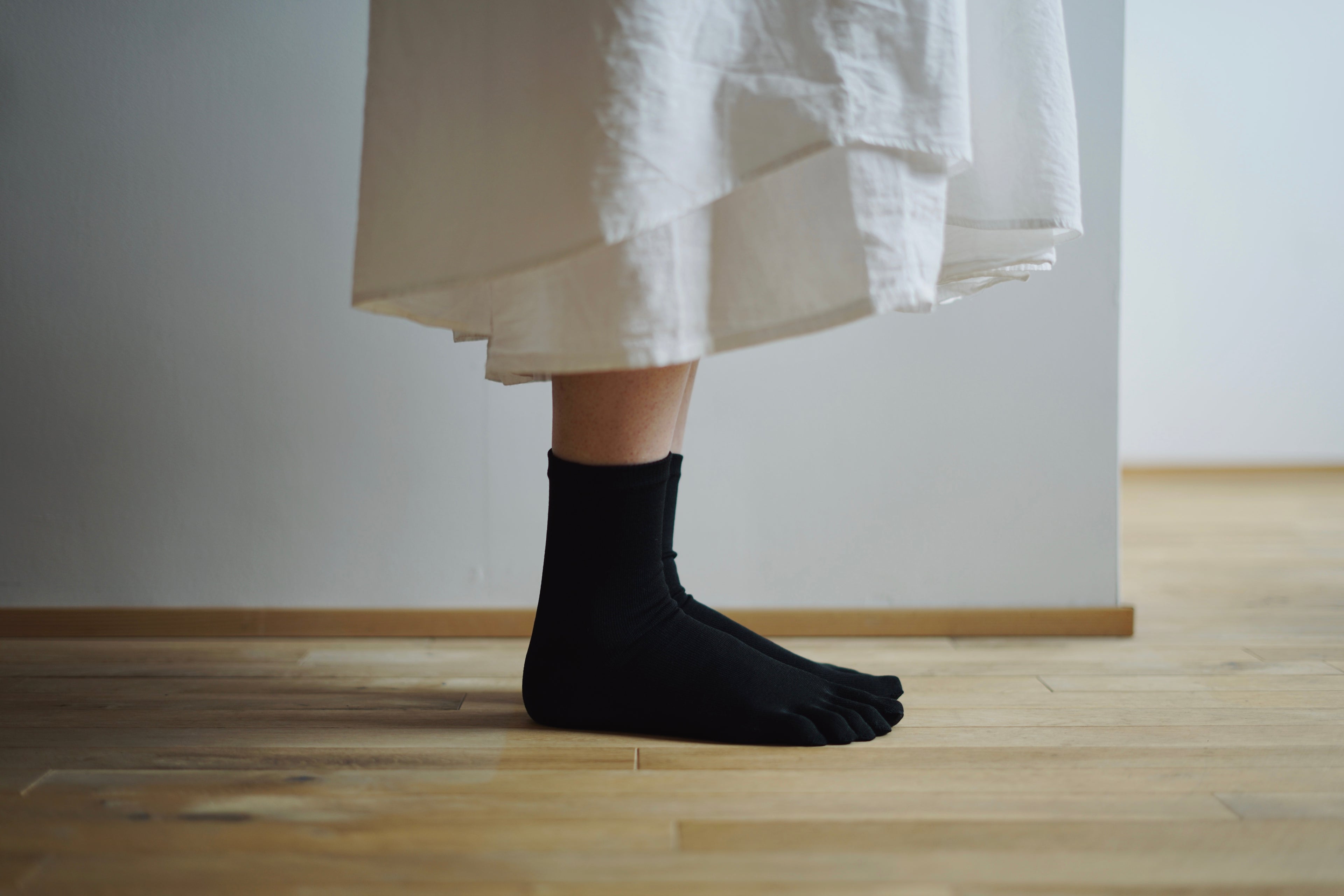 Silk Five Finger Socks