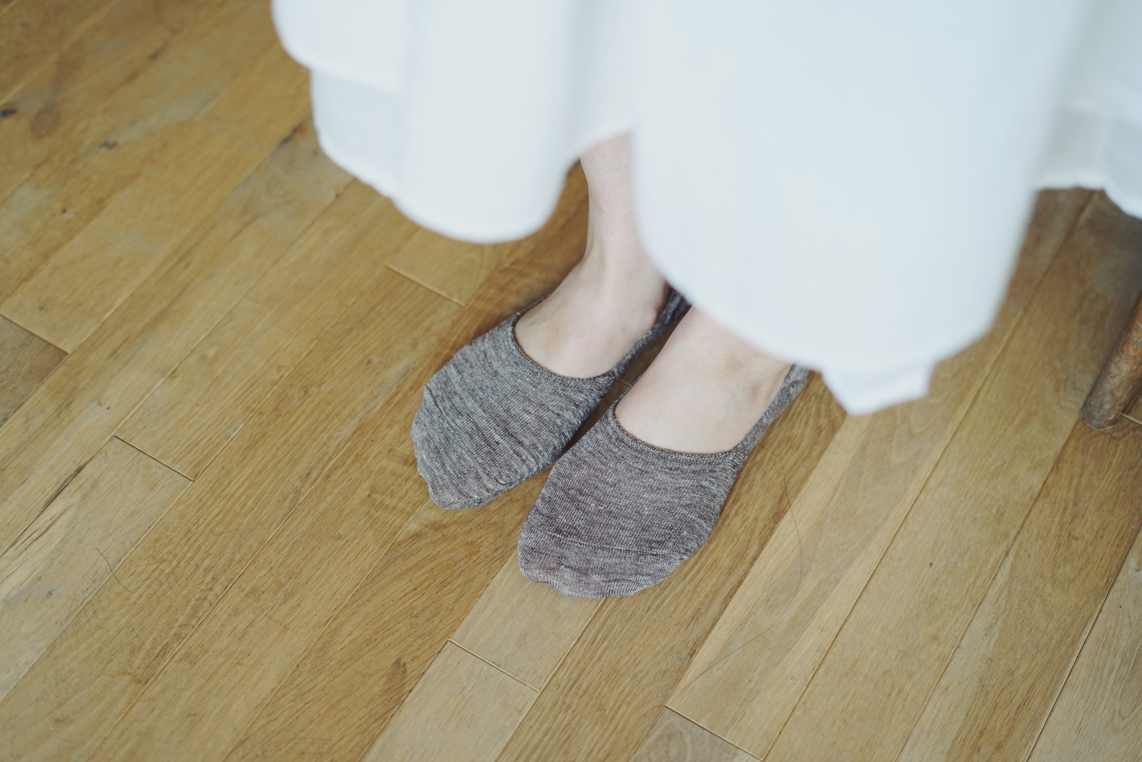 Ramie Cotton No-show Liners