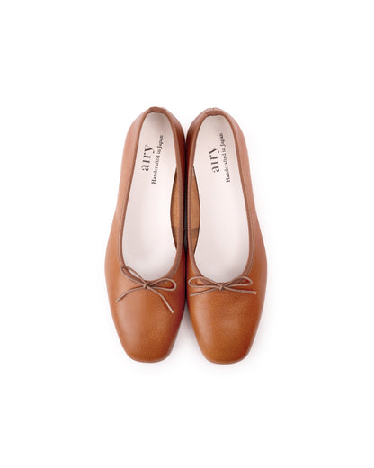 Flora Ballet Flats - Retro Camel