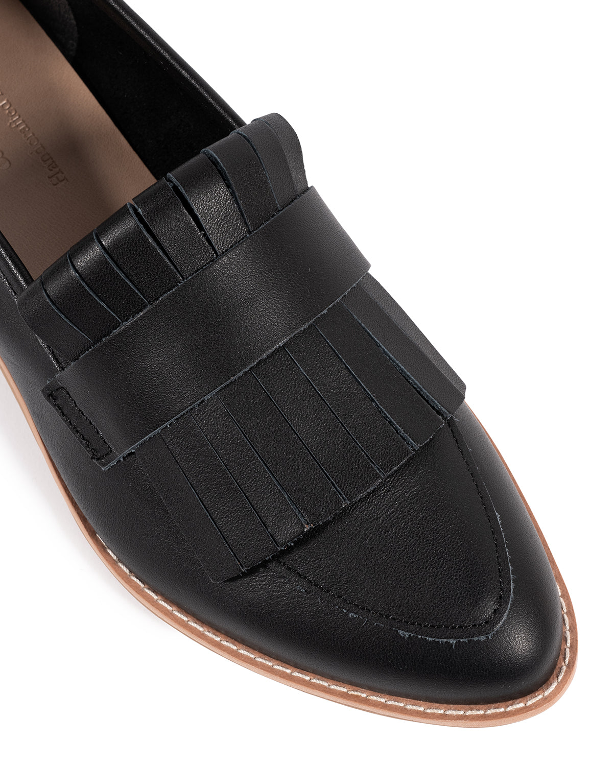 Amelie 樂福鞋 - 皮革黑色