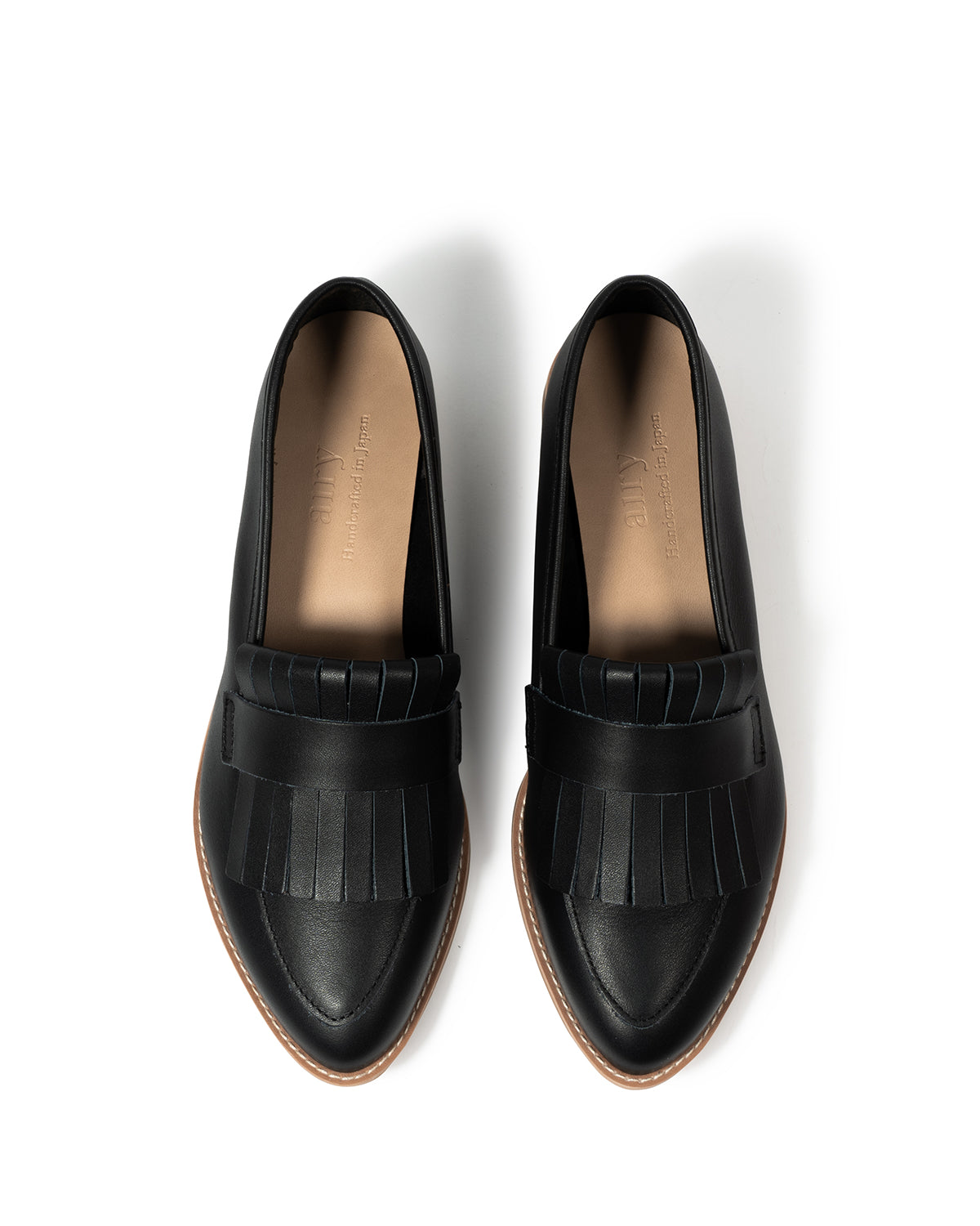 Amelie 樂福鞋 - 皮革黑色