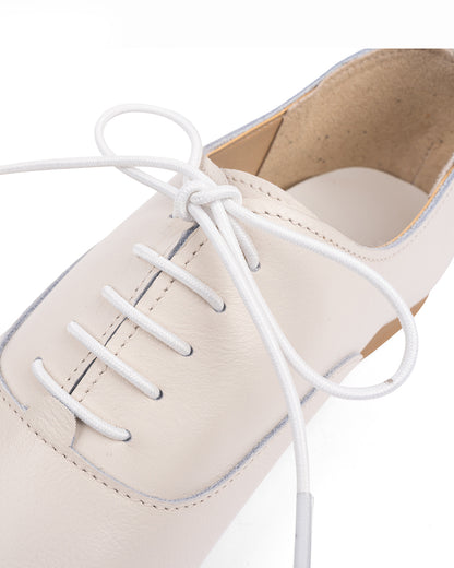 Mina Lace Ups - Noble Ivory
