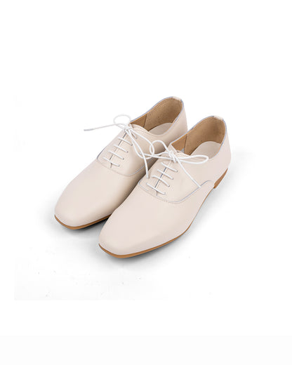 Mina Lace Ups - Noble Ivory