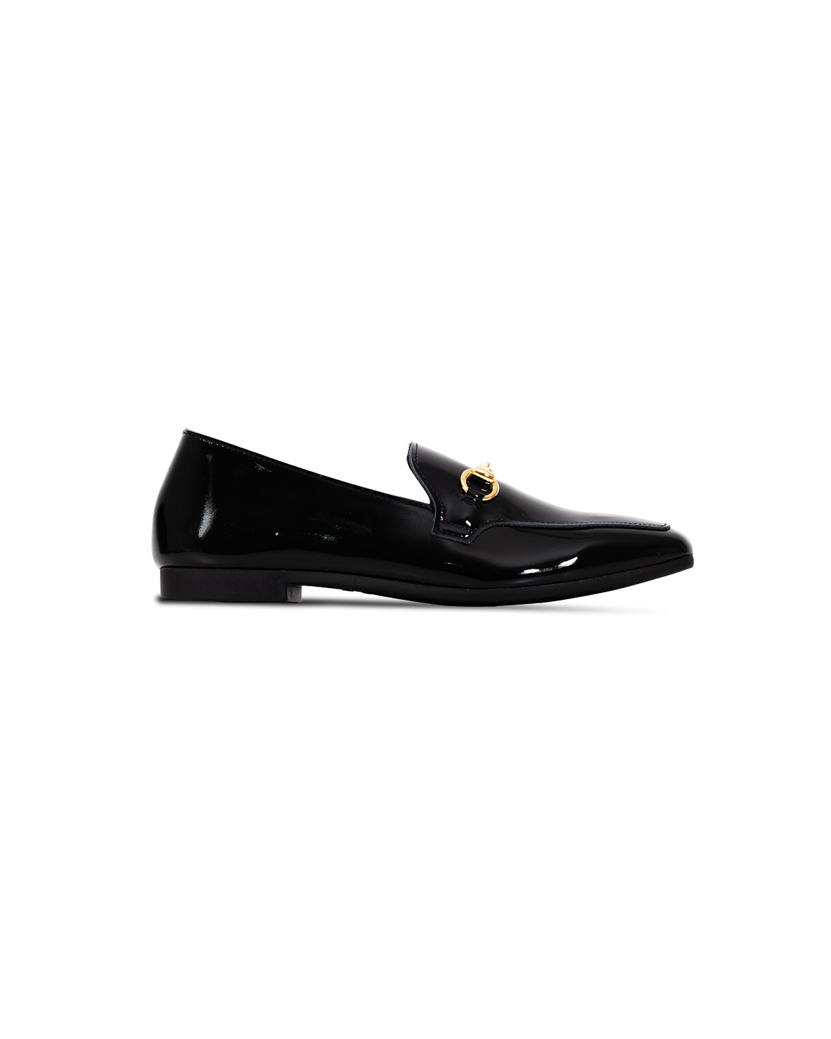 Celina Loafers - Shiny Black