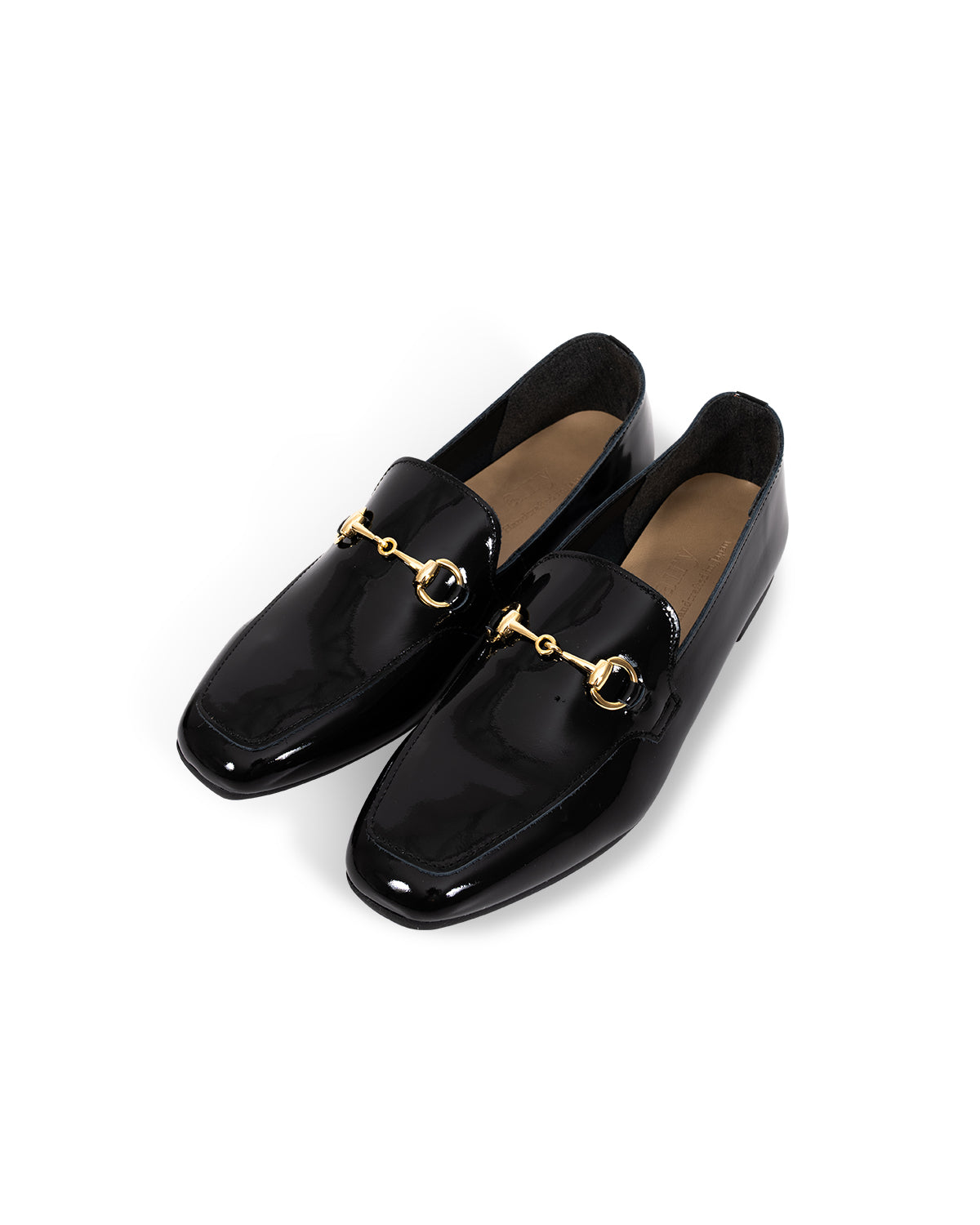 Celina Loafers - Shiny Black