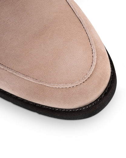 Penny Loafers - Sand Beige