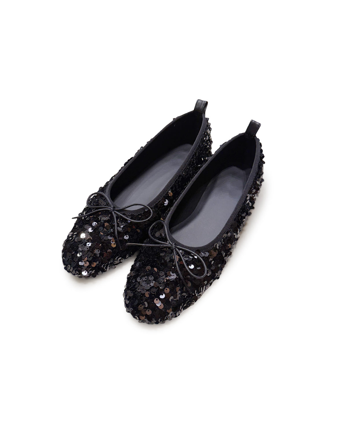 Bling Ballet Flats - Black
