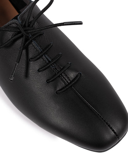 Sara Lace Ups - Classy Black