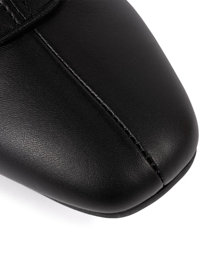 Sara Lace Ups - Classy Black