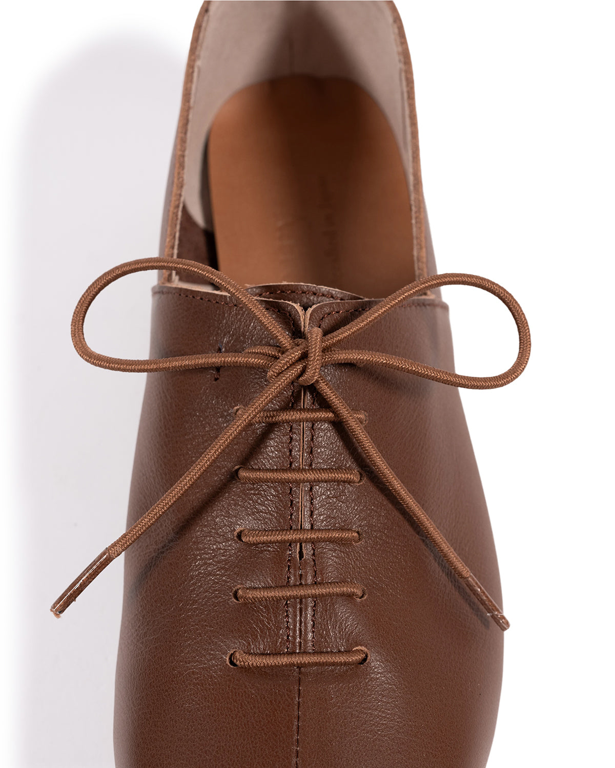 Sara Lace Ups - Walnut Brown