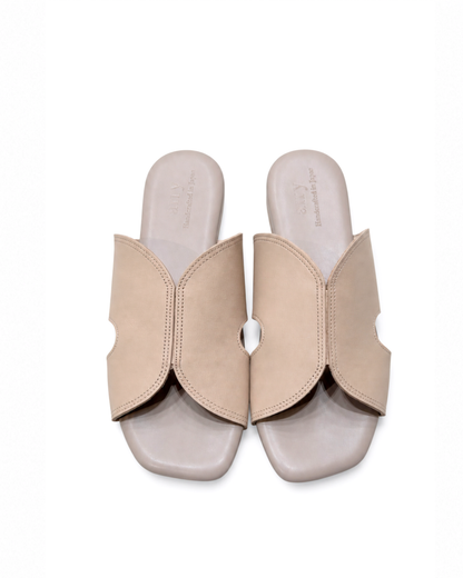 Saria Sandals - Butter Beige