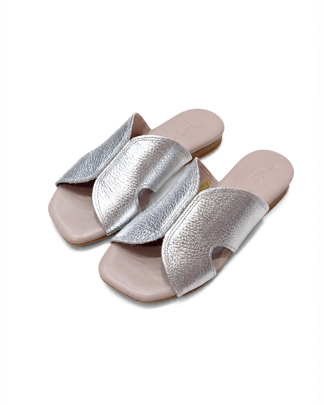 Saria Sandals - Shiny Silver
