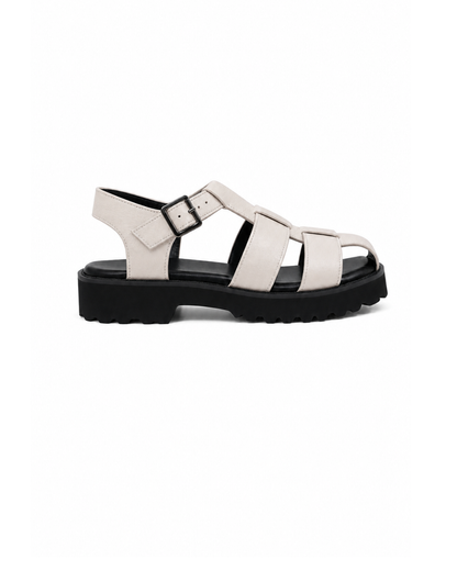 Cara Gurkha Sandals - Noble Ivory
