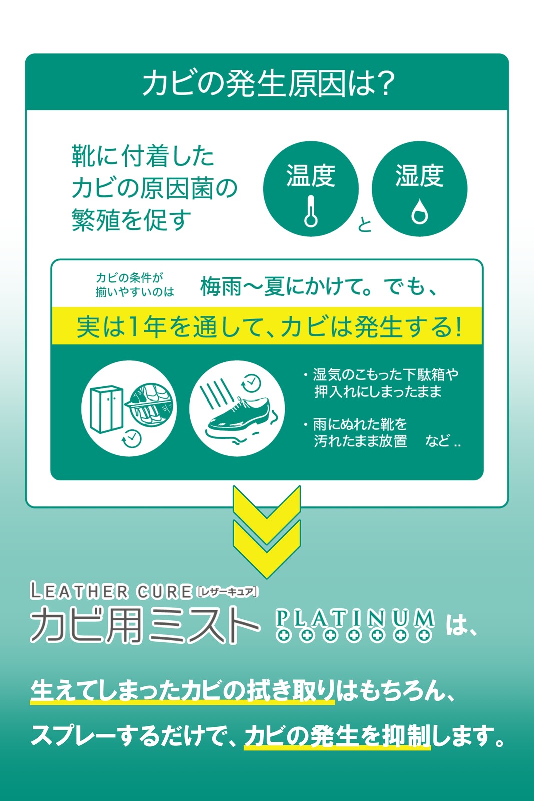 Platinum Mold Cleaner for leather 除霉抑菌清潔噴霧 100ml