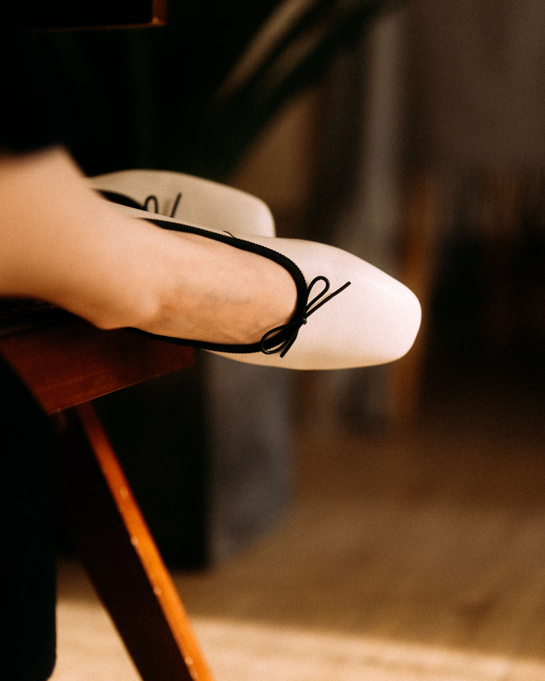 Flora Ballet Flats - Gown Ivory