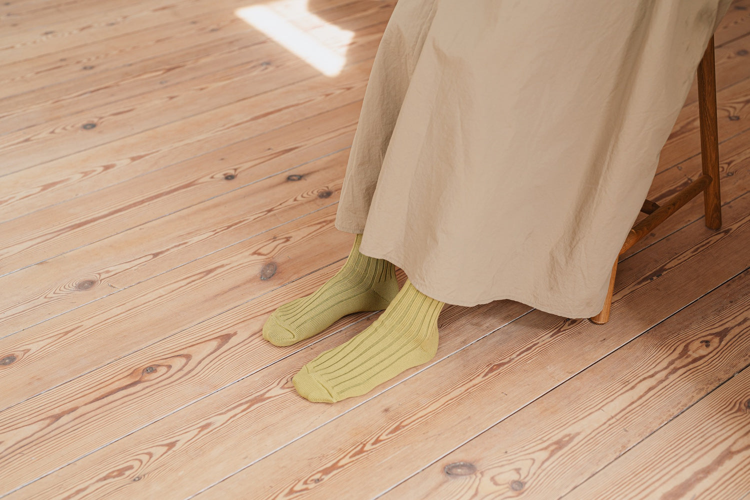 Egyptian Cotton Ribbed Socks