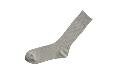 Egyptian Cotton Ribbed Socks