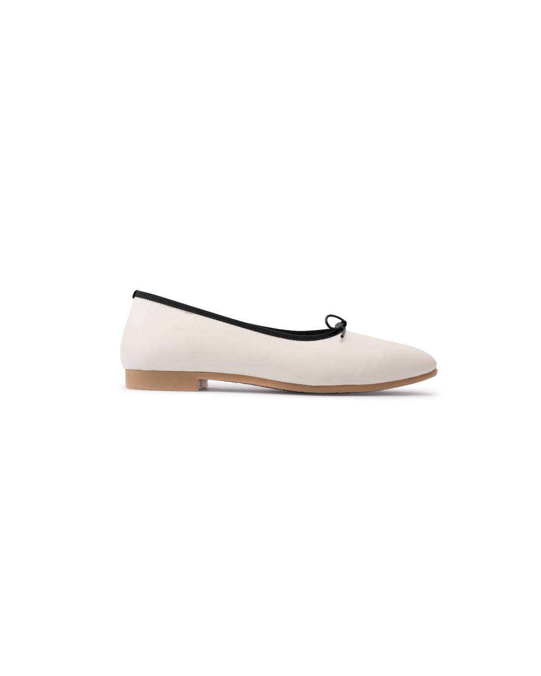 Flora Ballet Flats - Gown Ivory