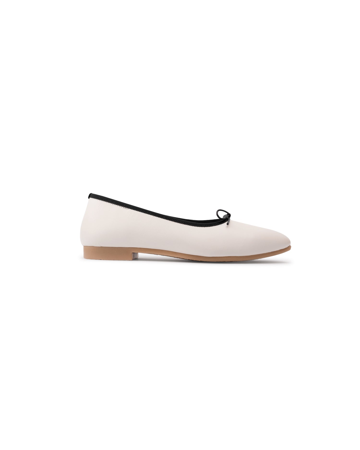 Flora Ballet Flats - Gown Ivory