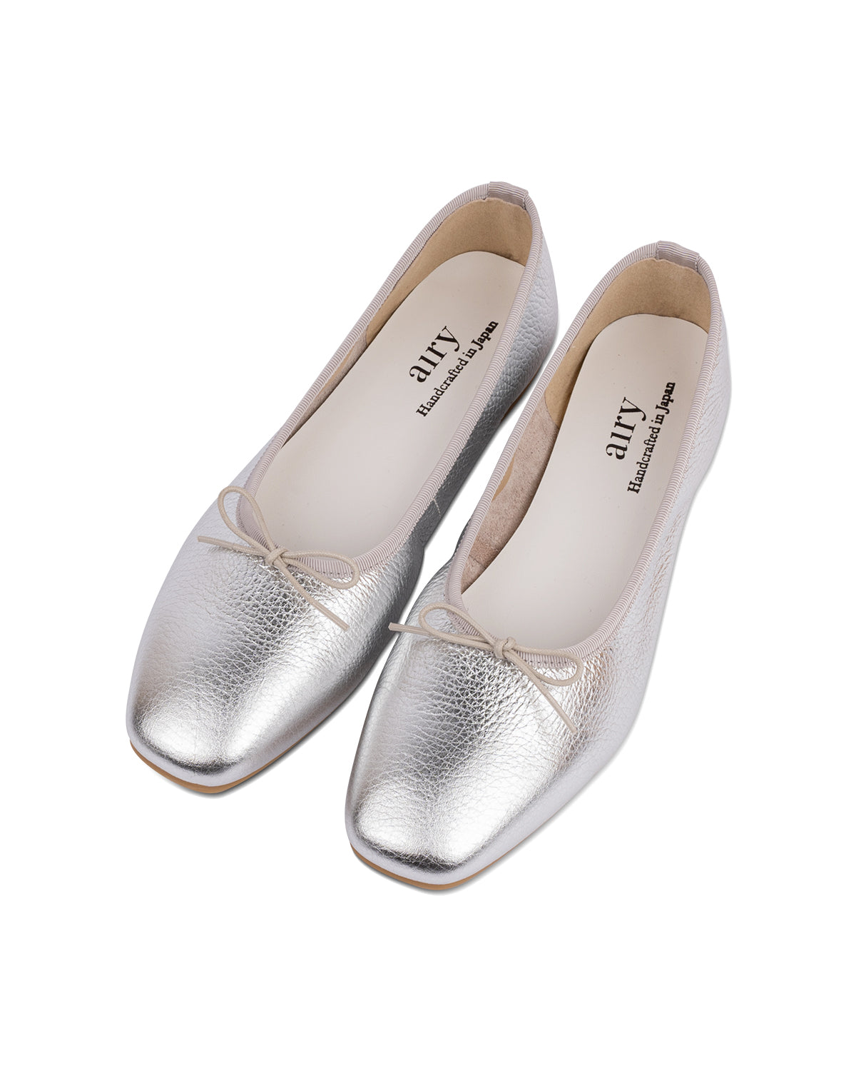 Flora Ballet Flats - Elegant Silver