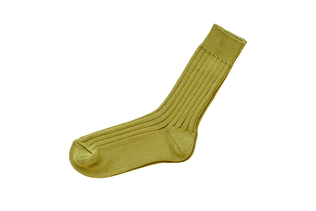 Egyptian Cotton Ribbed Socks