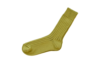 Egyptian Cotton Ribbed Socks