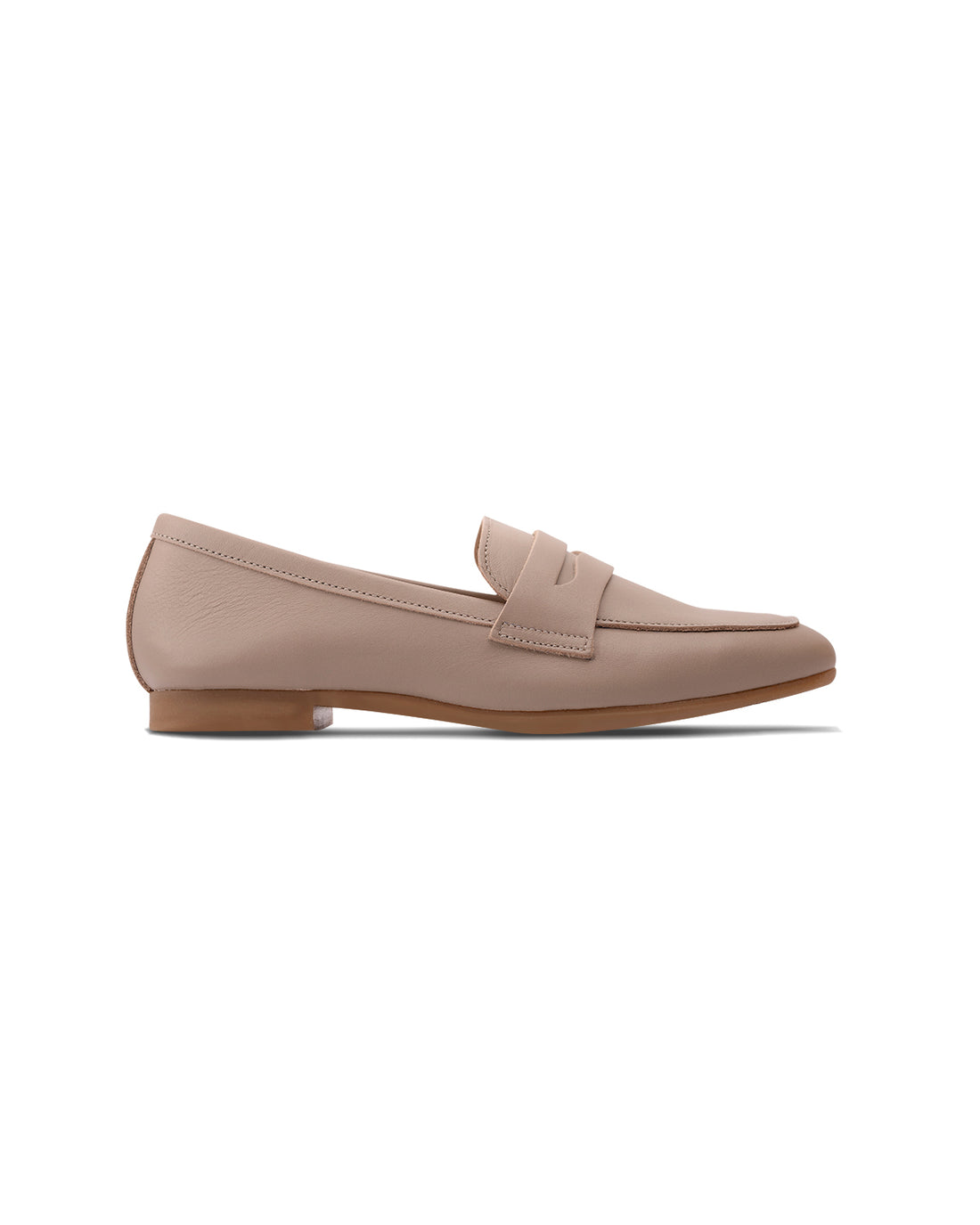 Thea Penny Loafers - Soft Tan