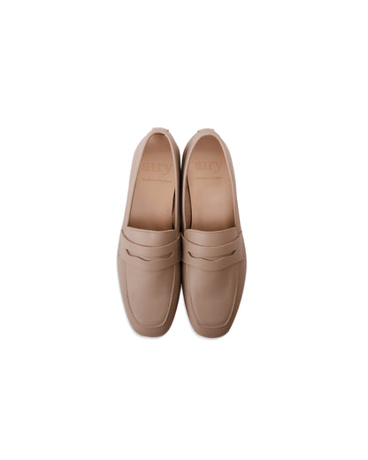 Thea Penny Loafers - Soft Tan